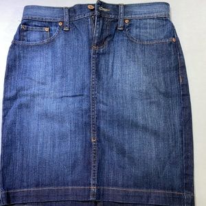 GAP Jean Stretch Skirt